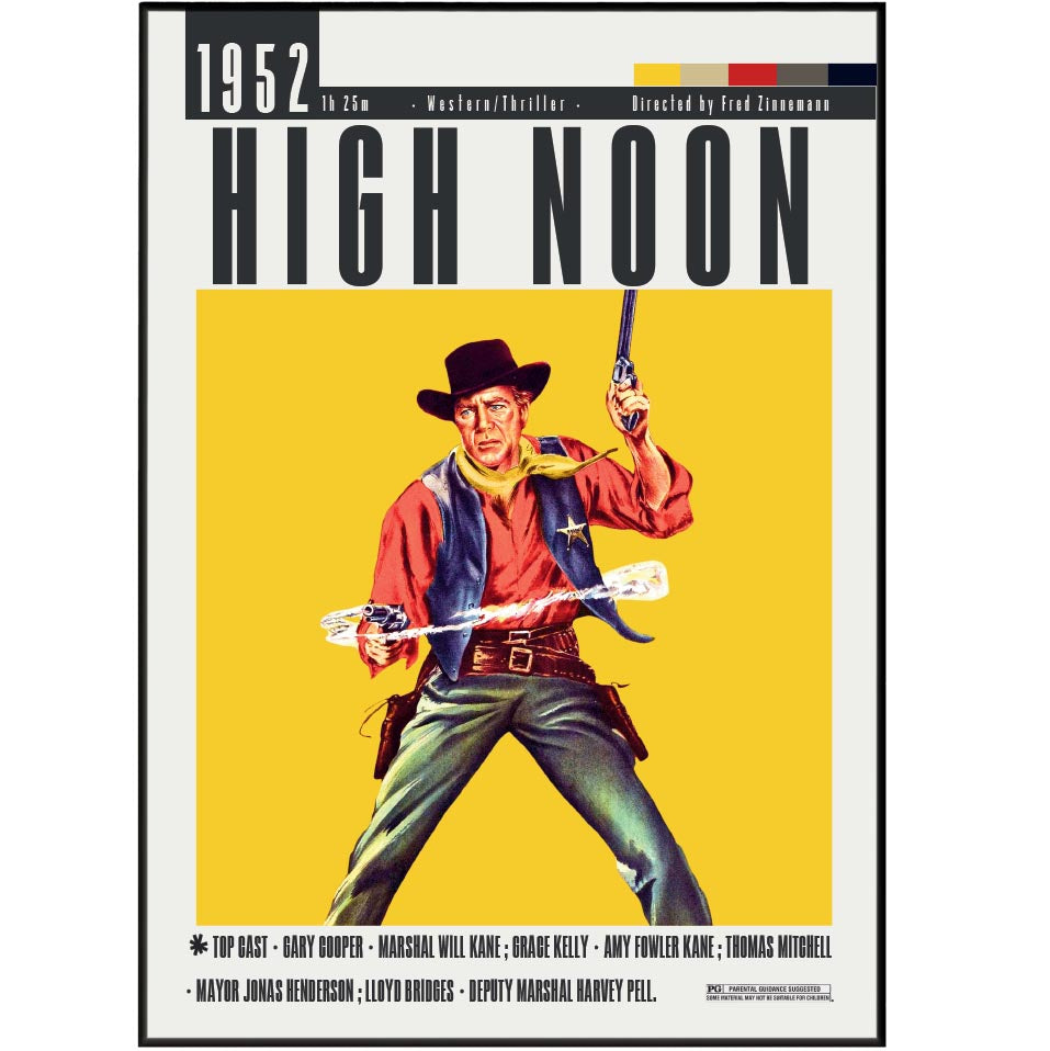 High Noon (1952) Movie Poster