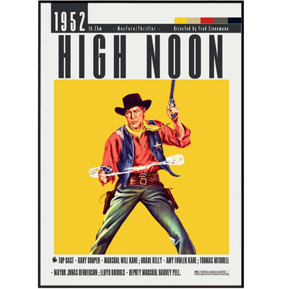 High Noon (1952) Movie Poster