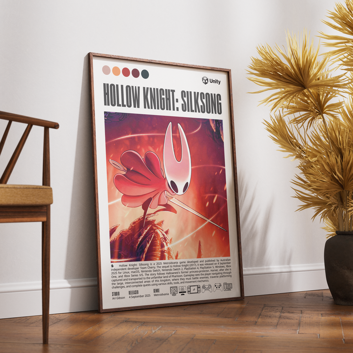 Hollow Knight: Silksong Video Game Posters