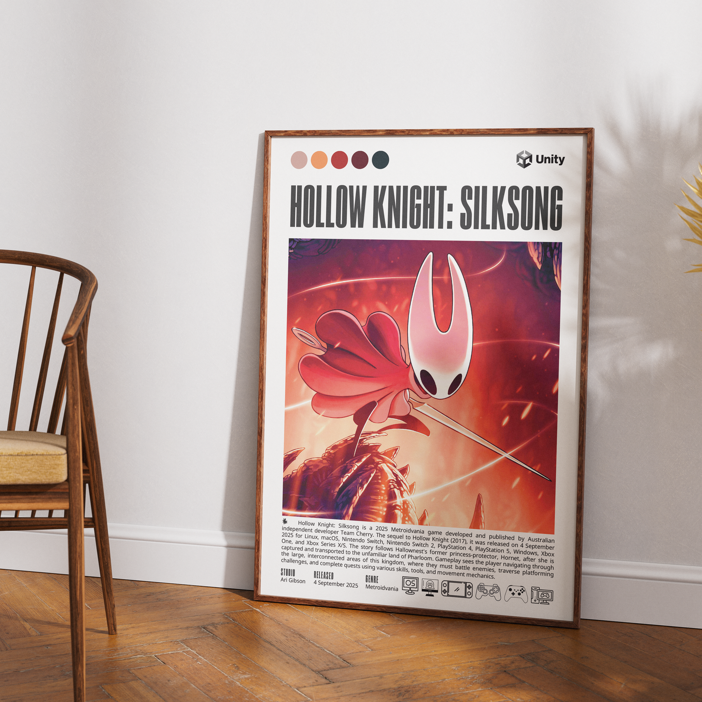 Hollow Knight: Silksong Video Game Posters