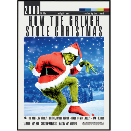 How The Grinch Stole Christmas (2000) Posters
