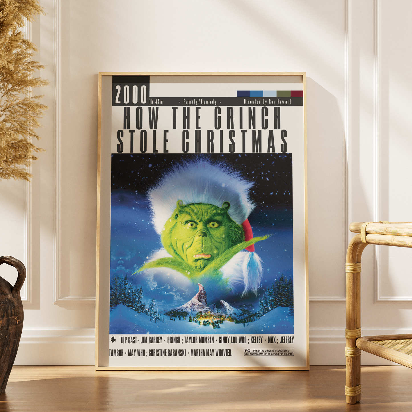 How The Grinch Stole Christmas Film Poster