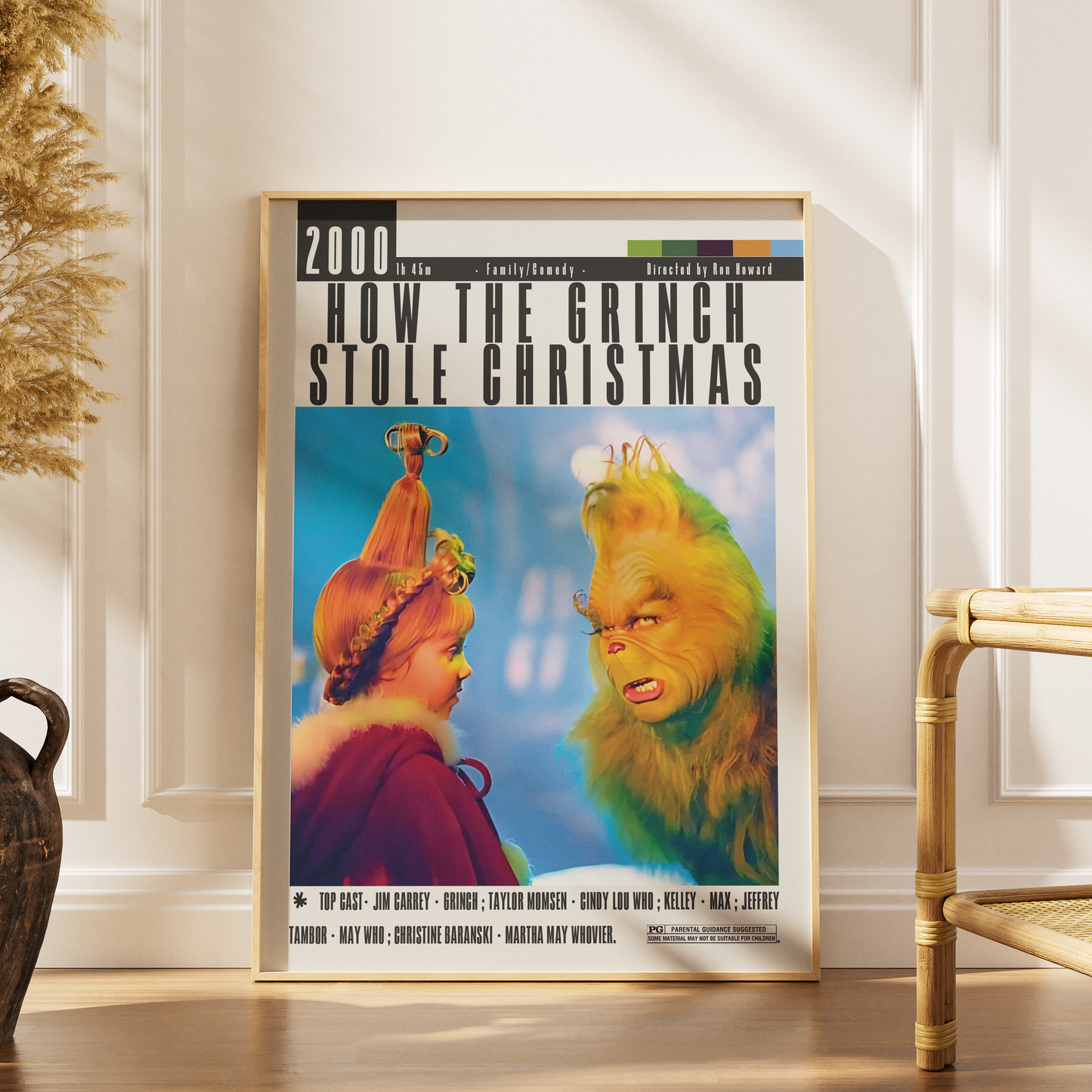 How The Grinch Stole Christmas (2000) Poster