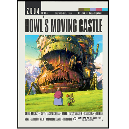 Howl’s Moving Castle (2004) Movie Poster