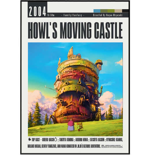 Howl’s Moving Castle (2004) Movie Posters