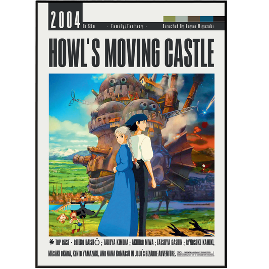 Howl’s Moving Castle (2004) Movies Posters