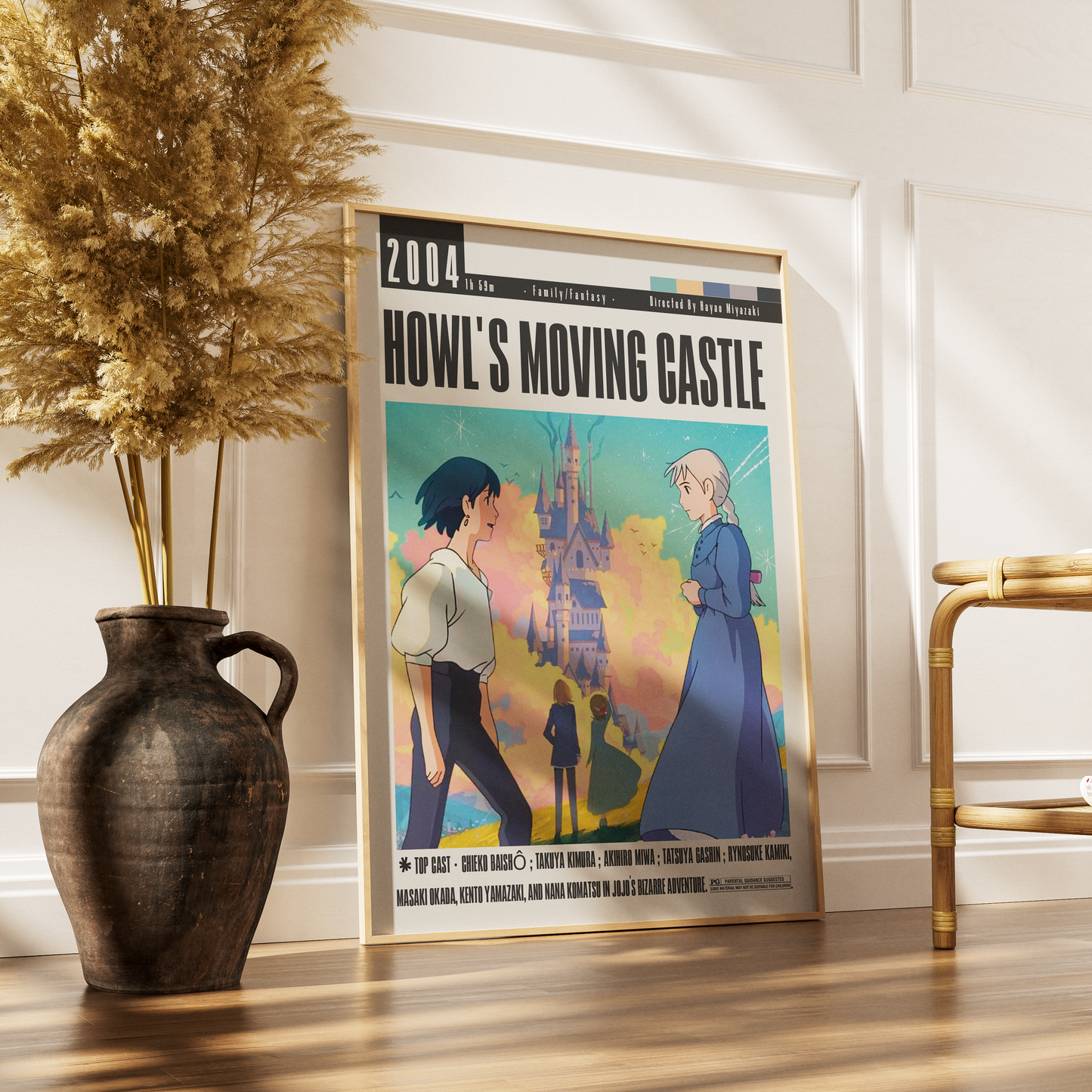 Howl’s Moving Castle (2004) Movies Poster