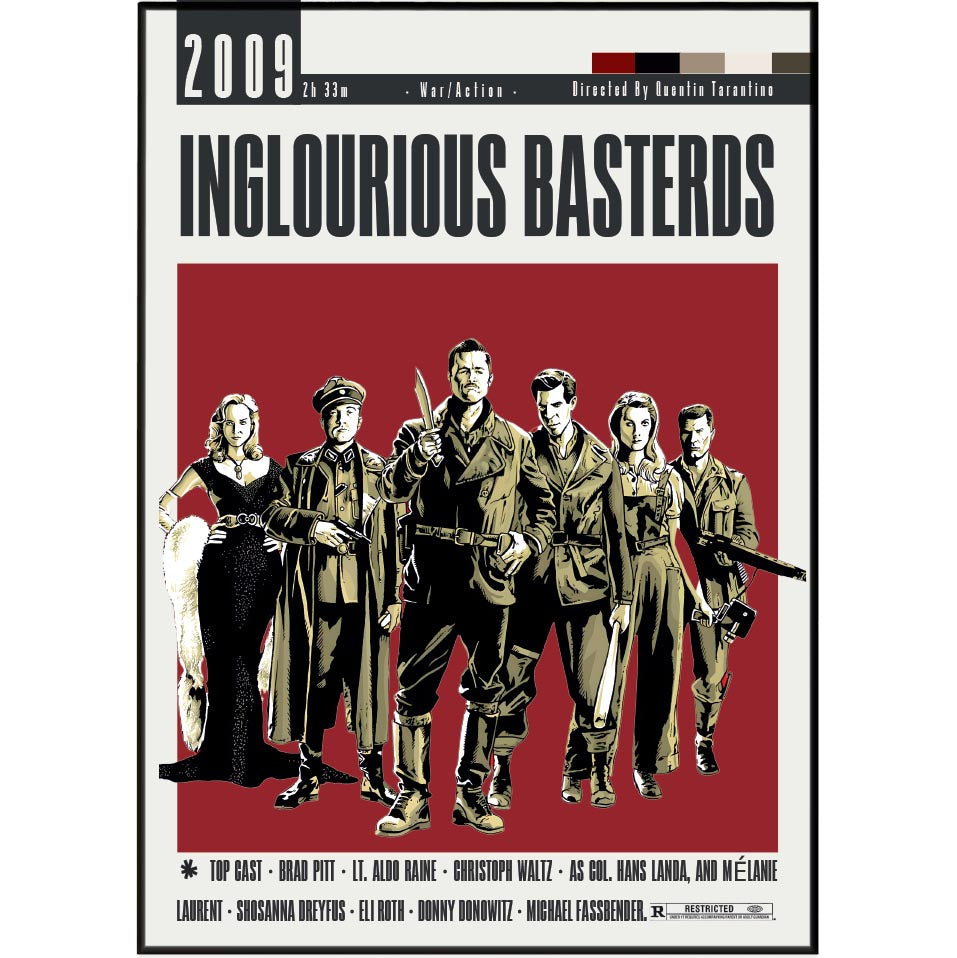 Inglourious Basterds Movies Poster