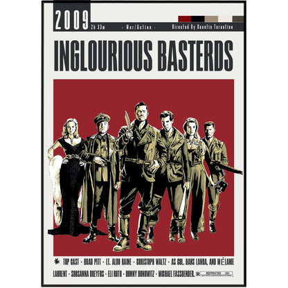 Inglourious Basterds Movies Poster