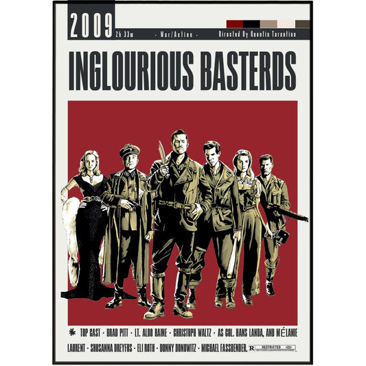 Inglourious Basterds Movies Poster