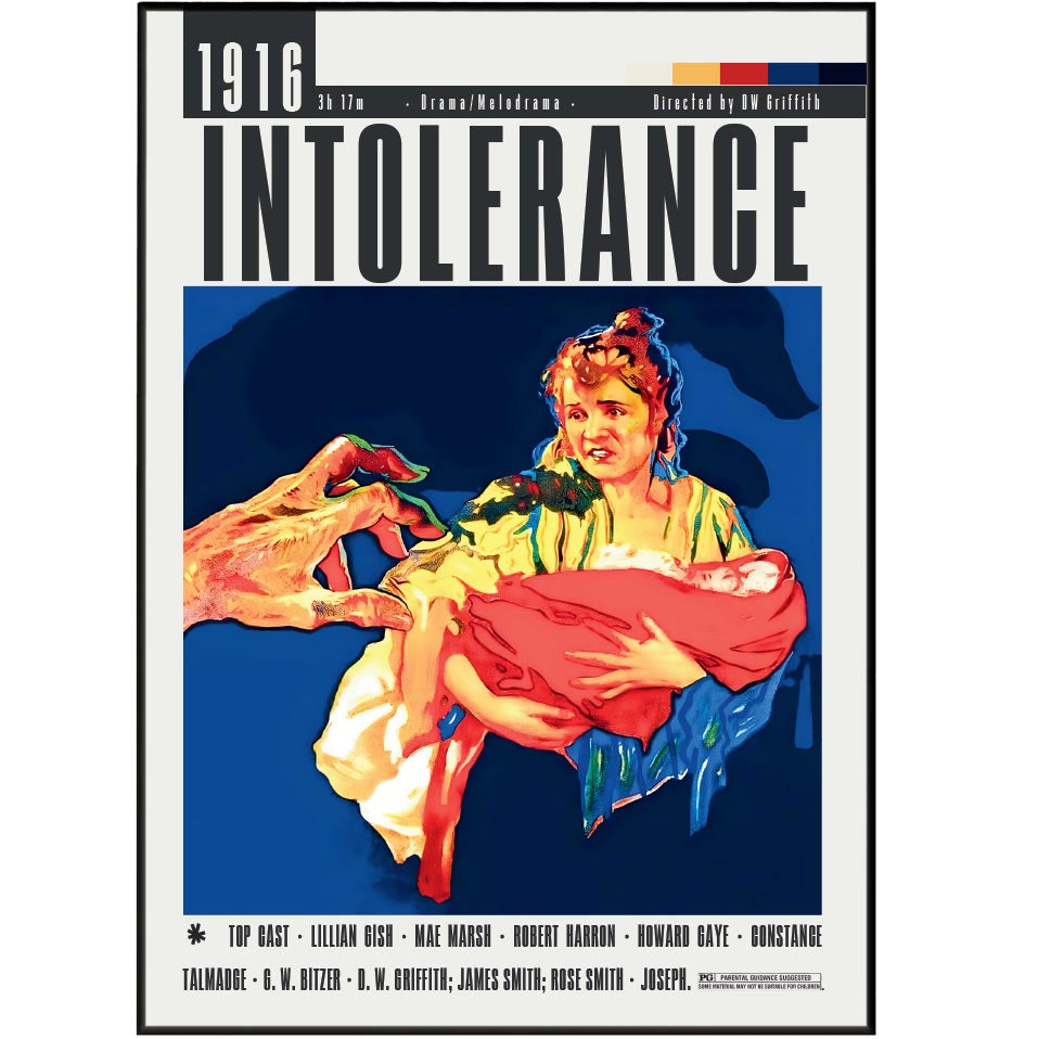 Intolerance (1916) Movie Poster