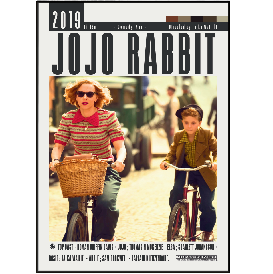Jojo Rabbit (2019) Movie Poster