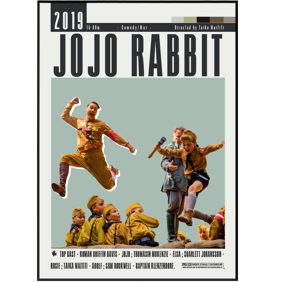 Jojo Rabbit (2019) Movie Poster