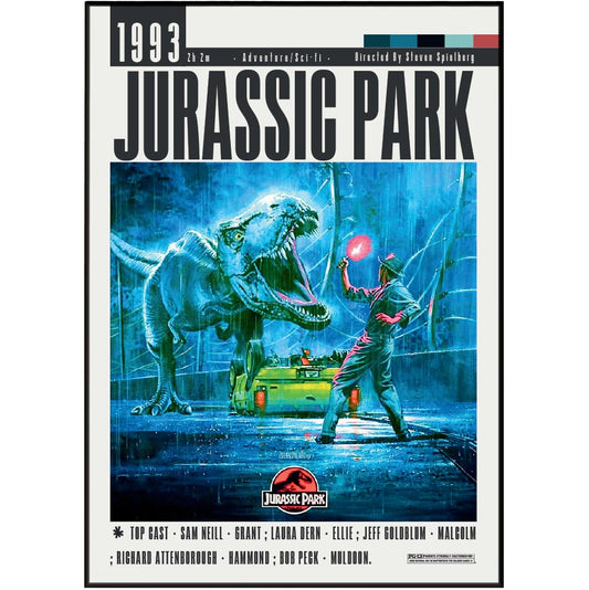 Jurassic Park Poster | Steven Spielberg Movies
