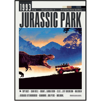 Jurassic Park | Movie Poster & Steven Spielberg Film Art