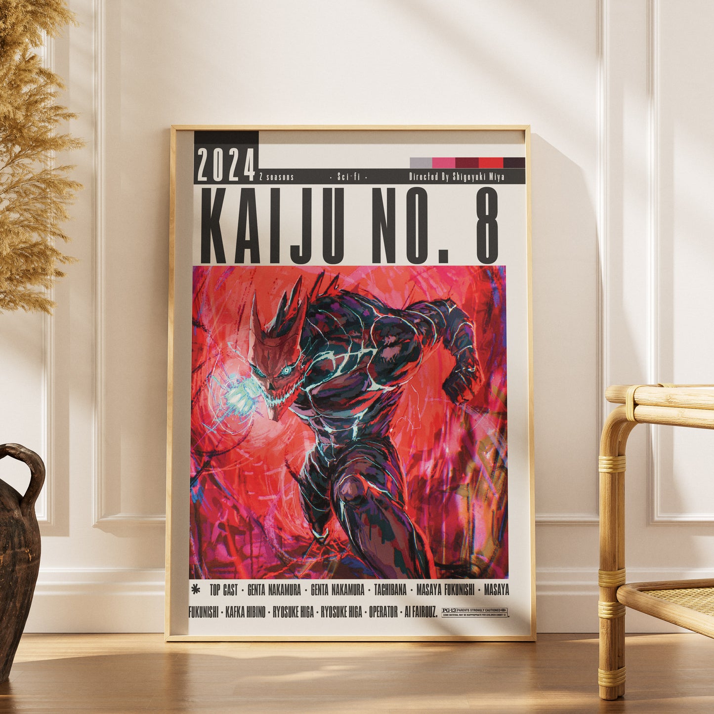 Kaiju No. 8 Anime Poster
