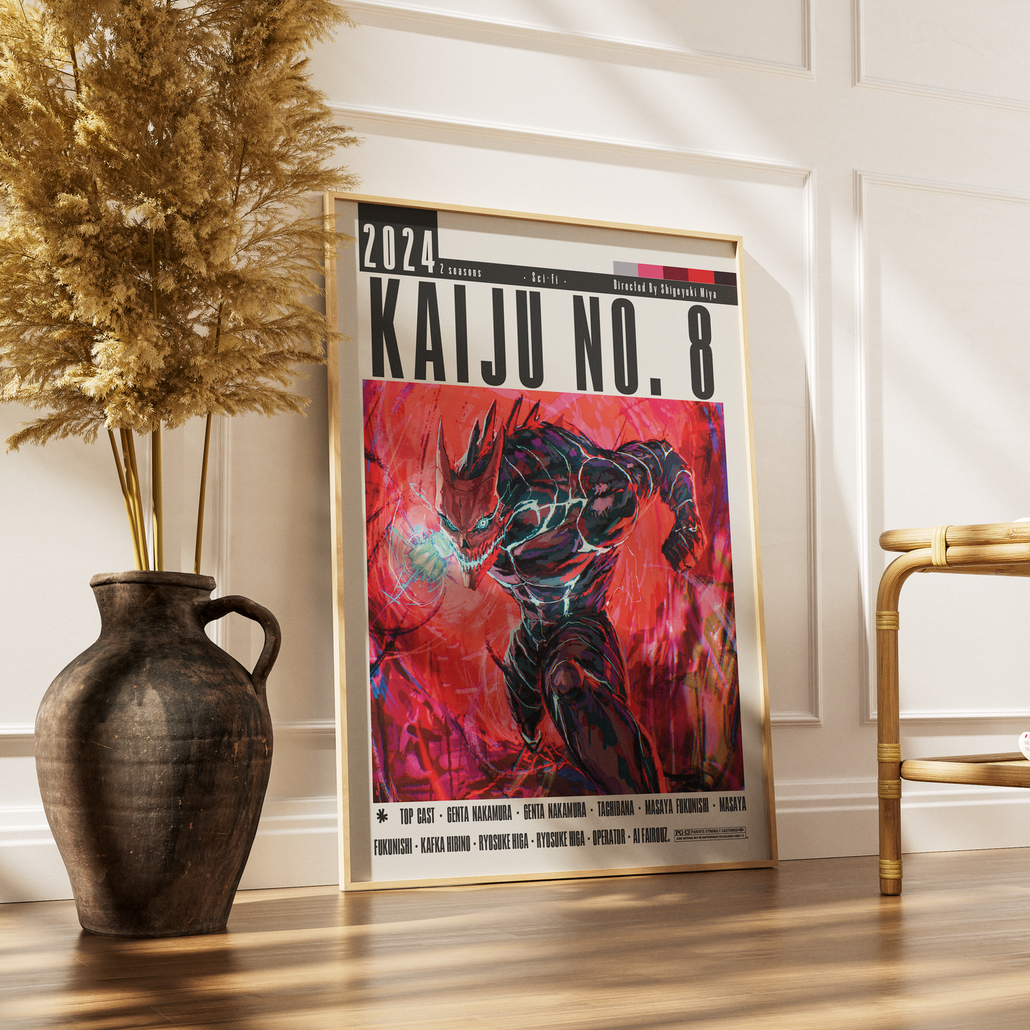Kaiju No. 8 Anime Poster