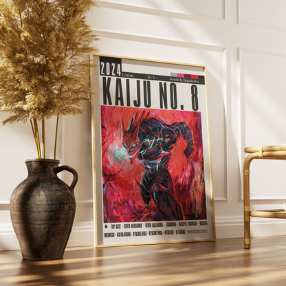 Kaiju No. 8 Anime Poster