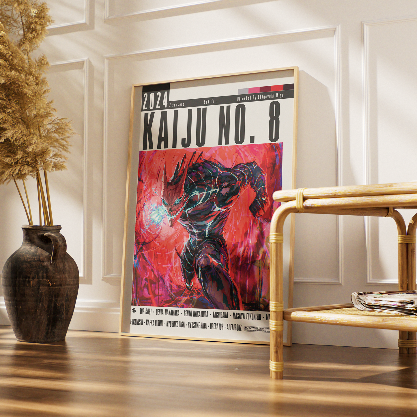 Kaiju No. 8 Anime Poster