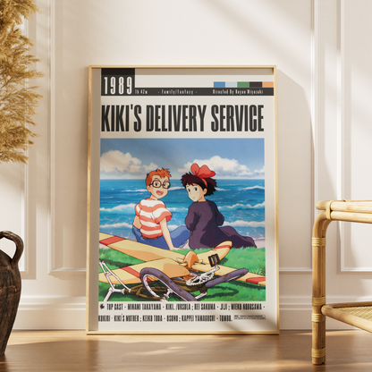 Kiki’s Delivery Service (1989) Anime Poster