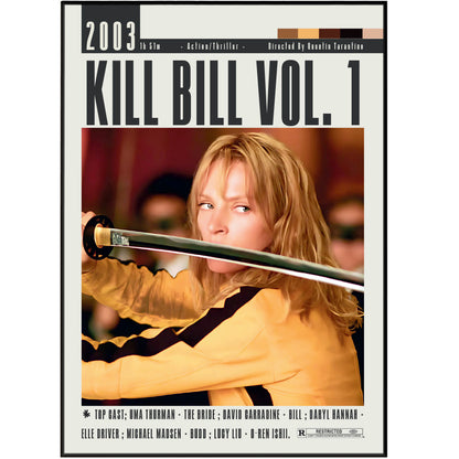 Kill Bill: Vol 1 (2003) Movie Poster