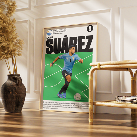 Luis Suárez football poster – Luis Suárez Football Poster – 98types