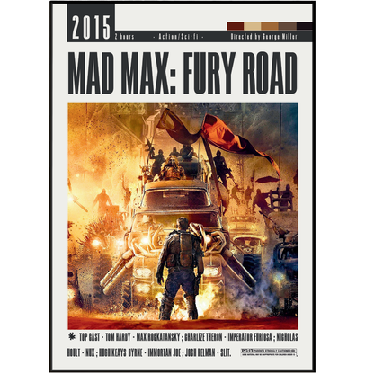 Mad Max: Fury Road (2015) Posters