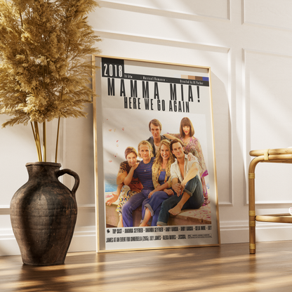 Mamma Mia! Here We Go Again (2018) Movie Poster