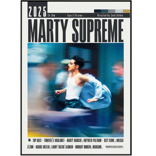 Marty Supreme (2025) Movie Poster