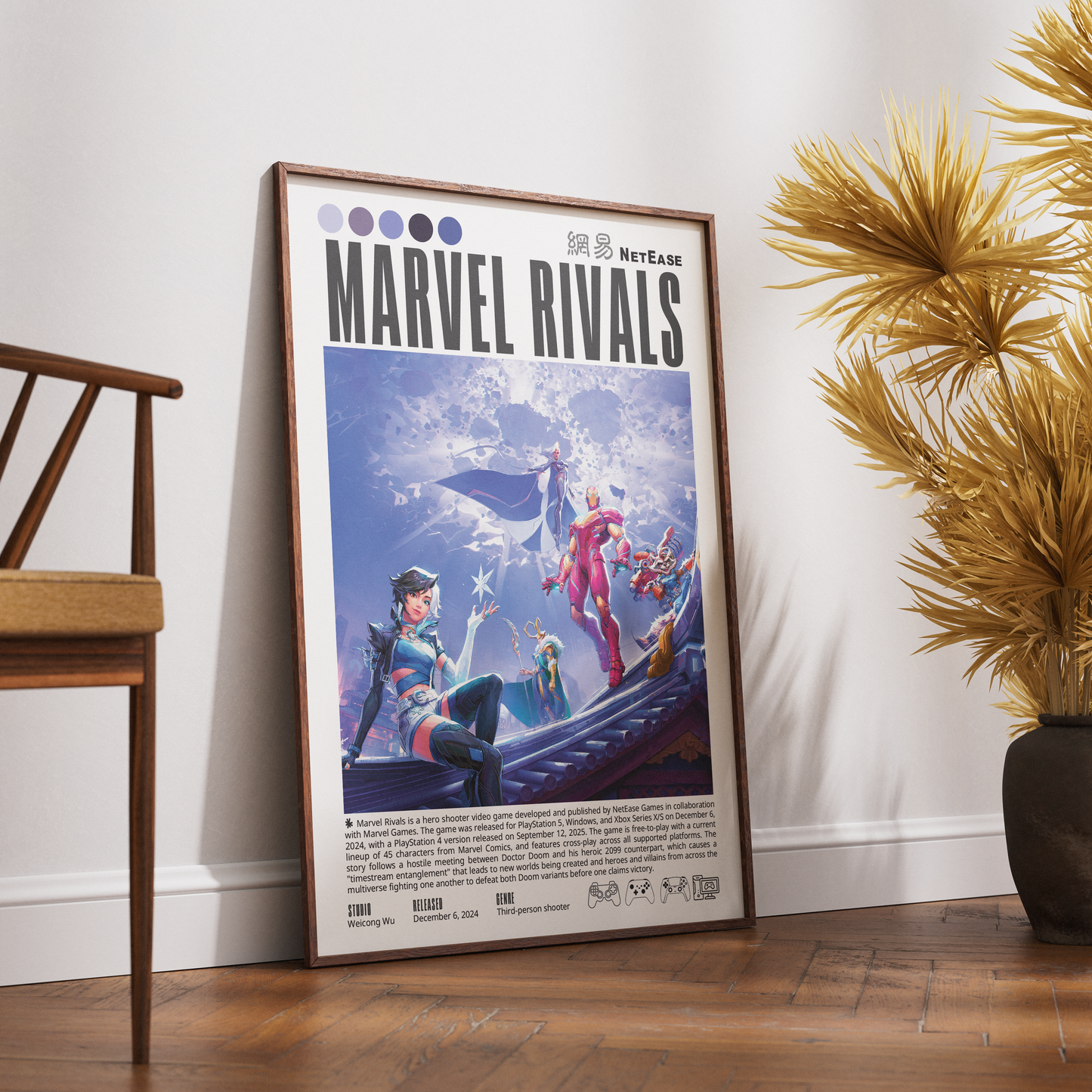 Marvel Rivals Video Game Posters