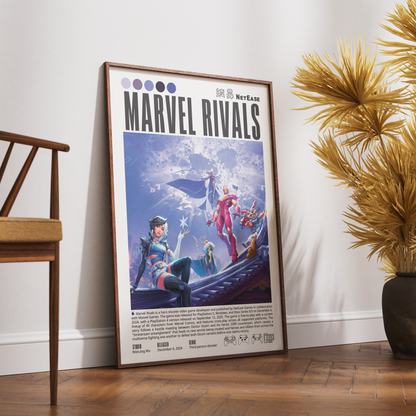Marvel Rivals Video Game Posters