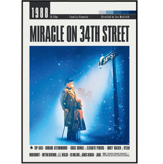 Miracle on 34th Street (1994) Poster