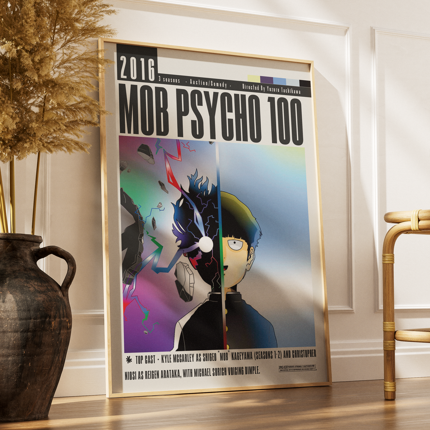 Mob Psycho 100 (2016) Anime Poster