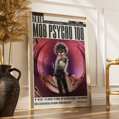 Mob Psycho 100 (2016) Anime Posters