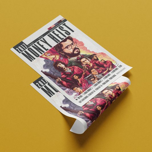 Money Heist La Casa de Papel tv series poster