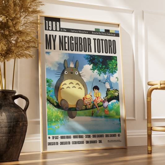 My Neighbor Totoro (1988) Studio Ghibli Movie Posters - 98types