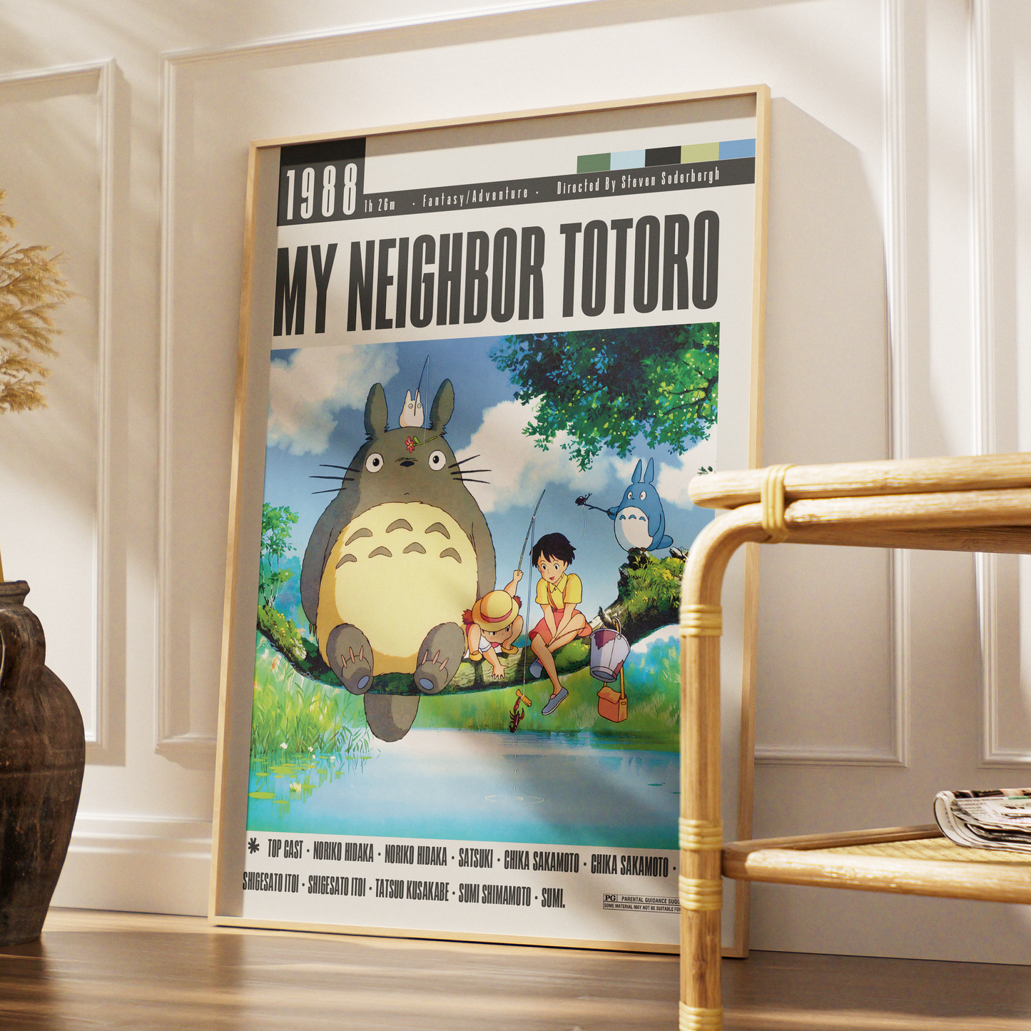My Neighbor Totoro (1988) Studio Ghibli Movie Posters - 98types