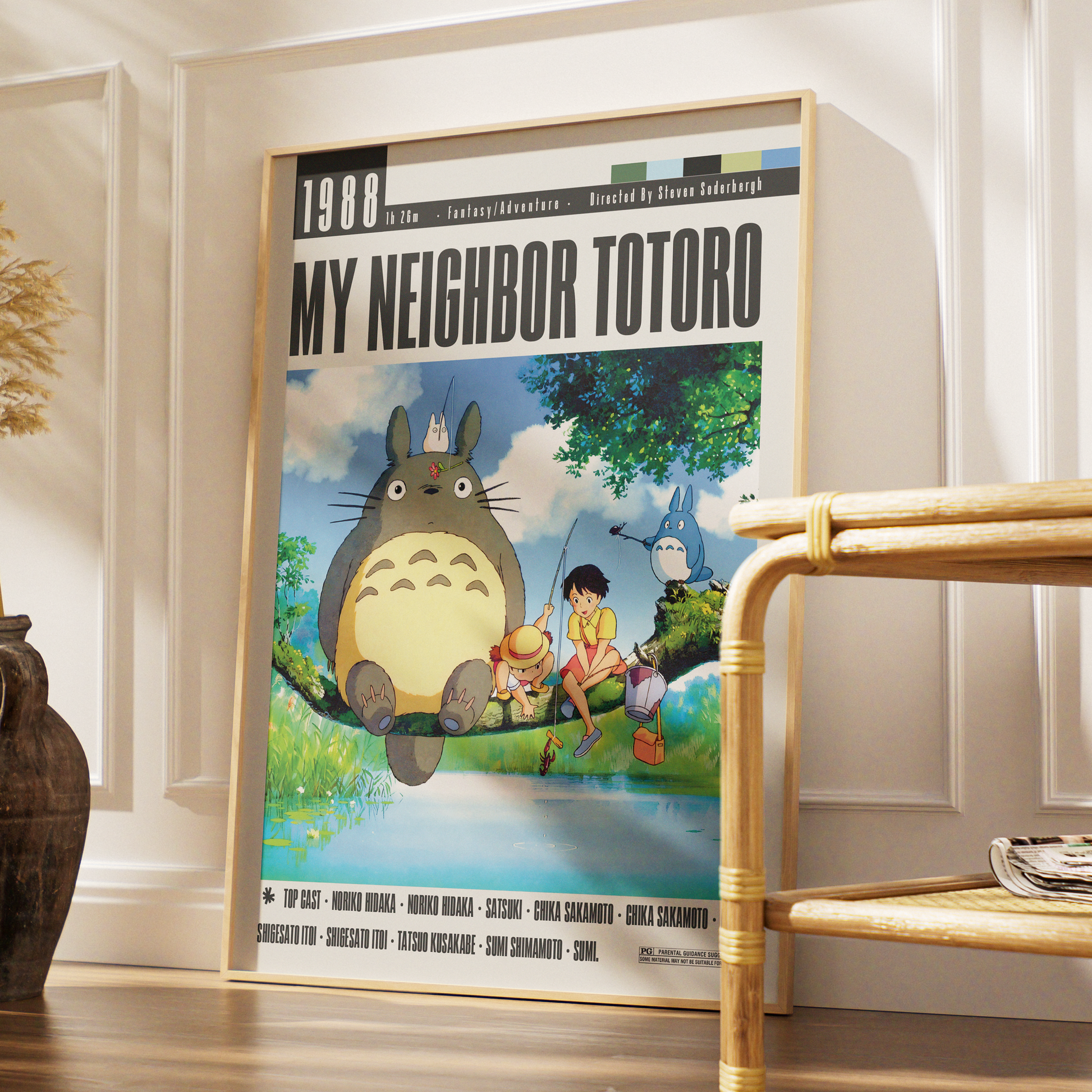 My Neighbor Totoro (1988) Studio Ghibli Movie Posters - 98types