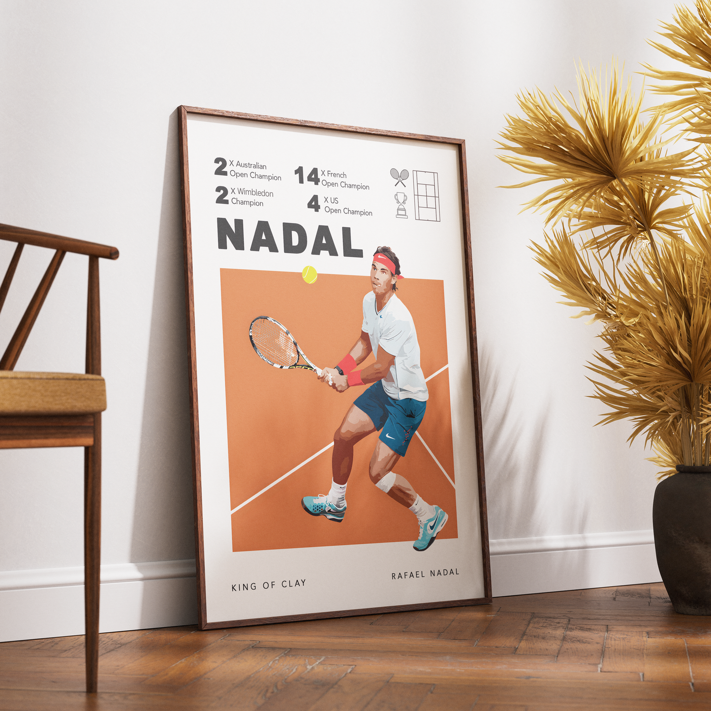 Rafael Nadal Tennis Posters