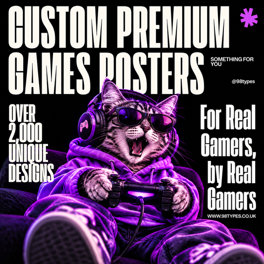 Customized Video Games Posters