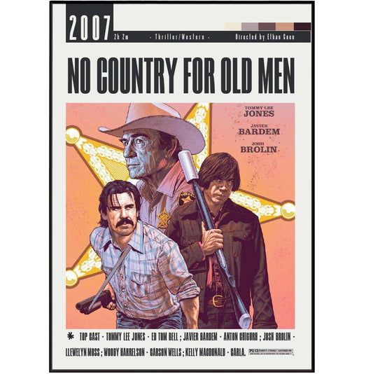 No Country for Old Men (2007) Movie Poster