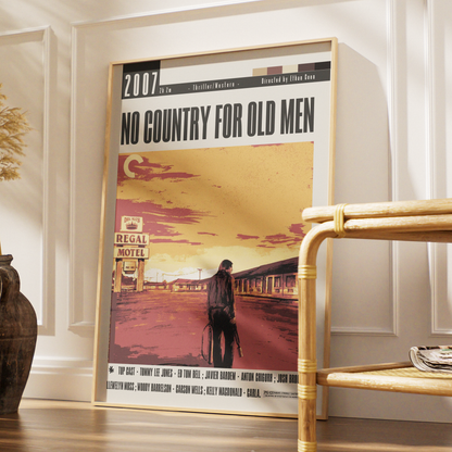 No Country for Old Men (2007) Movies Poster