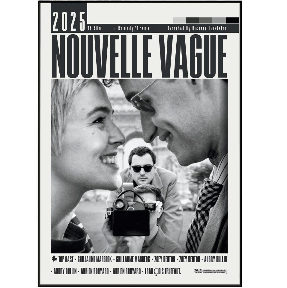 Nouvelle Vague 2025 Movie Posters