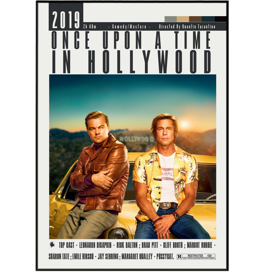 Once Upon a Time in Hollywood (2019) Movie Poster