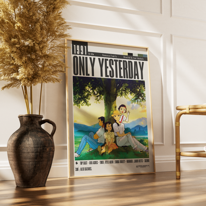 Only Yesterday (1991) Movie Poster