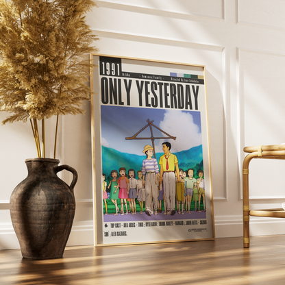 Only Yesterday (1991) Movie Poster