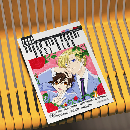 Ouran High School Host Club Anime Poster | Wall Art Print UK