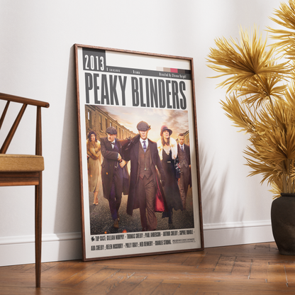 Peaky Blinders TV Series Poster UK | Cillian Murphy