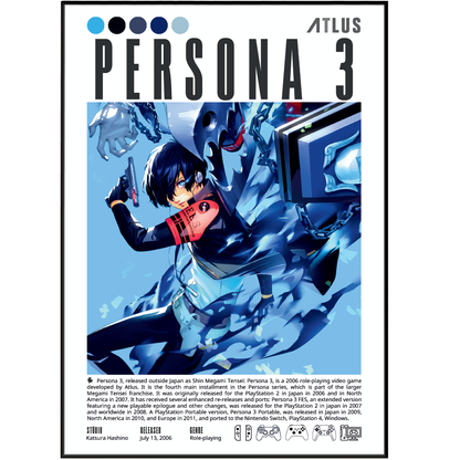 Persona 3 Video Game Posters