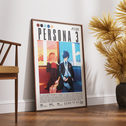Persona 3 Video Game Poster